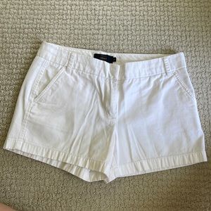 J Crew 3” chino shorts